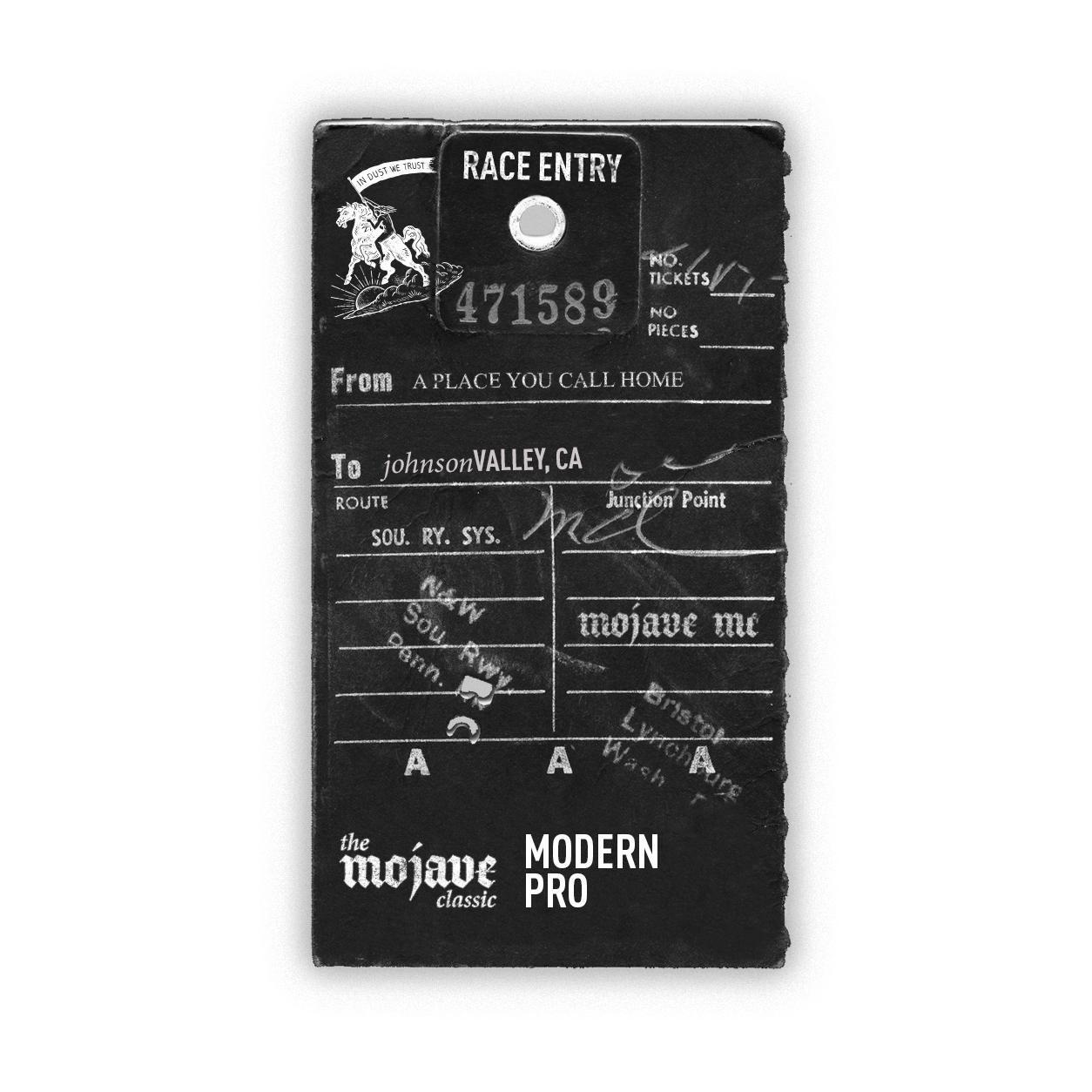 RACE ENTRY - MODERN - PRO