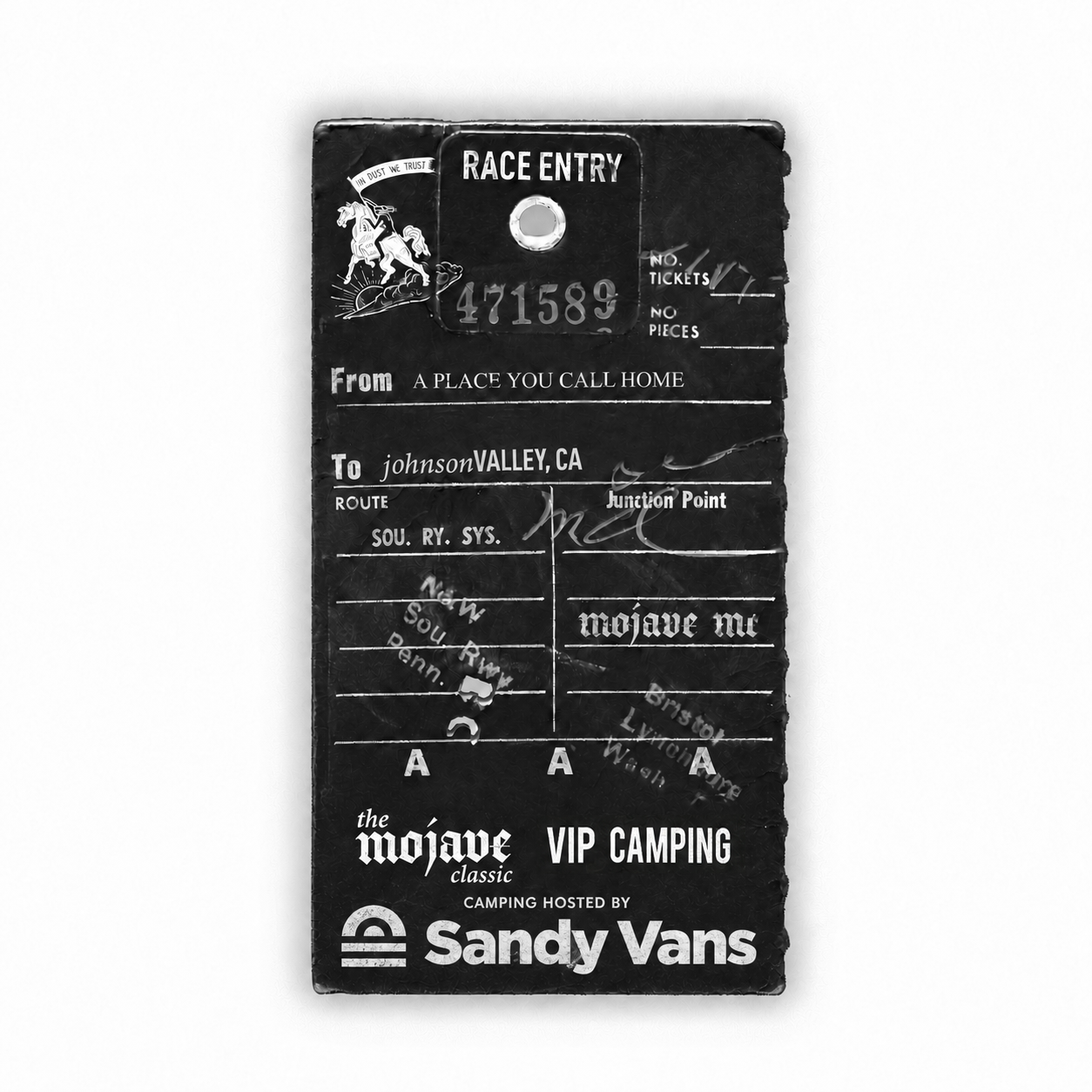 VIP Camping ticket for In Dust We Trust.